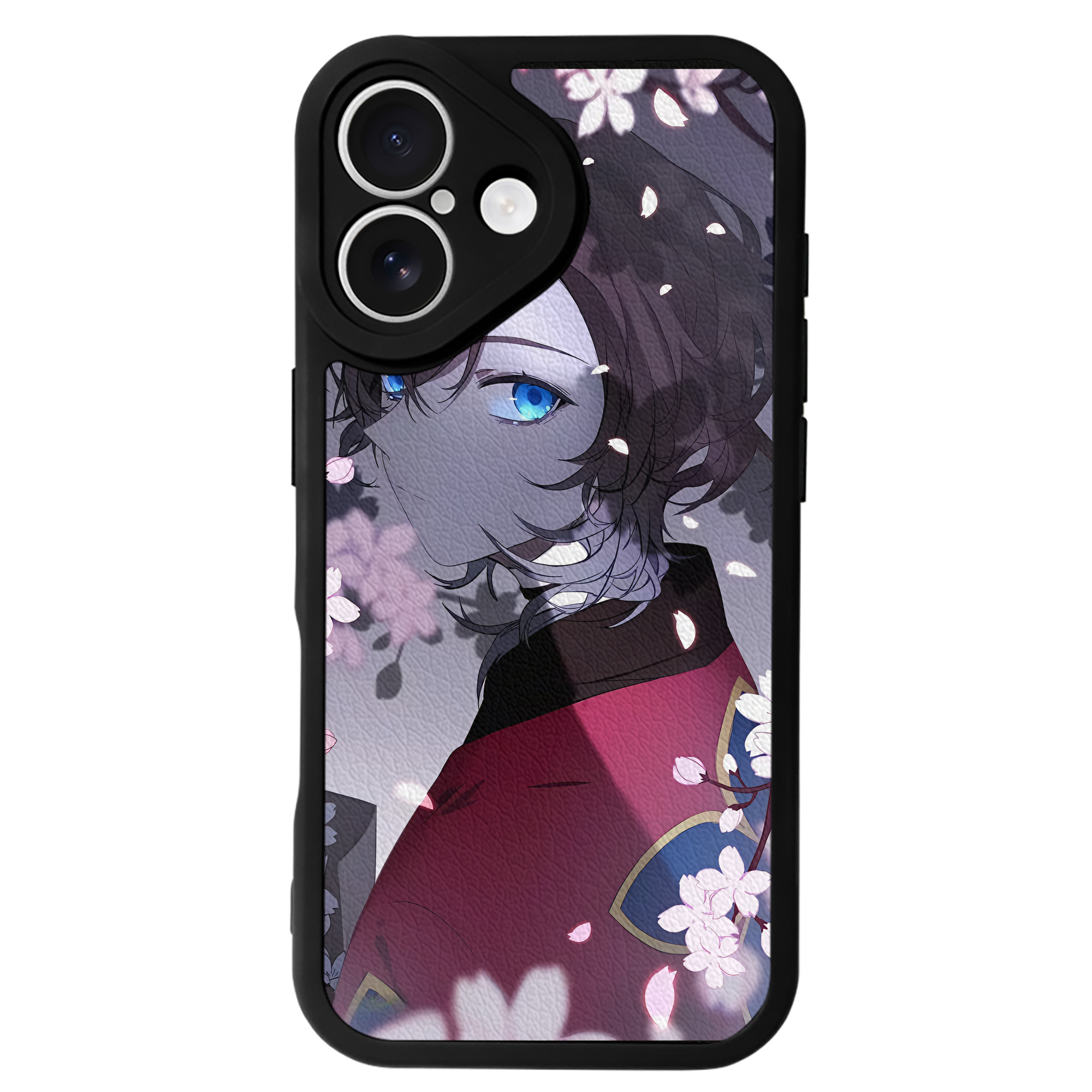 （画像用） 文豪ストレイドッグス Bungo Stray Dogs 【iPhone 16シリーズ対応】シリコンスマホケース（レザー調） 材質：シリコン